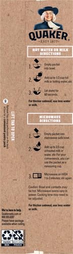 image:imageQuaker Protein Instant Oatmeal Cranberry Almond 12g Protein per Serving Whole Grains No Artificial Flavors No Added Colors 218 oz Packets 6 PackUnflavored