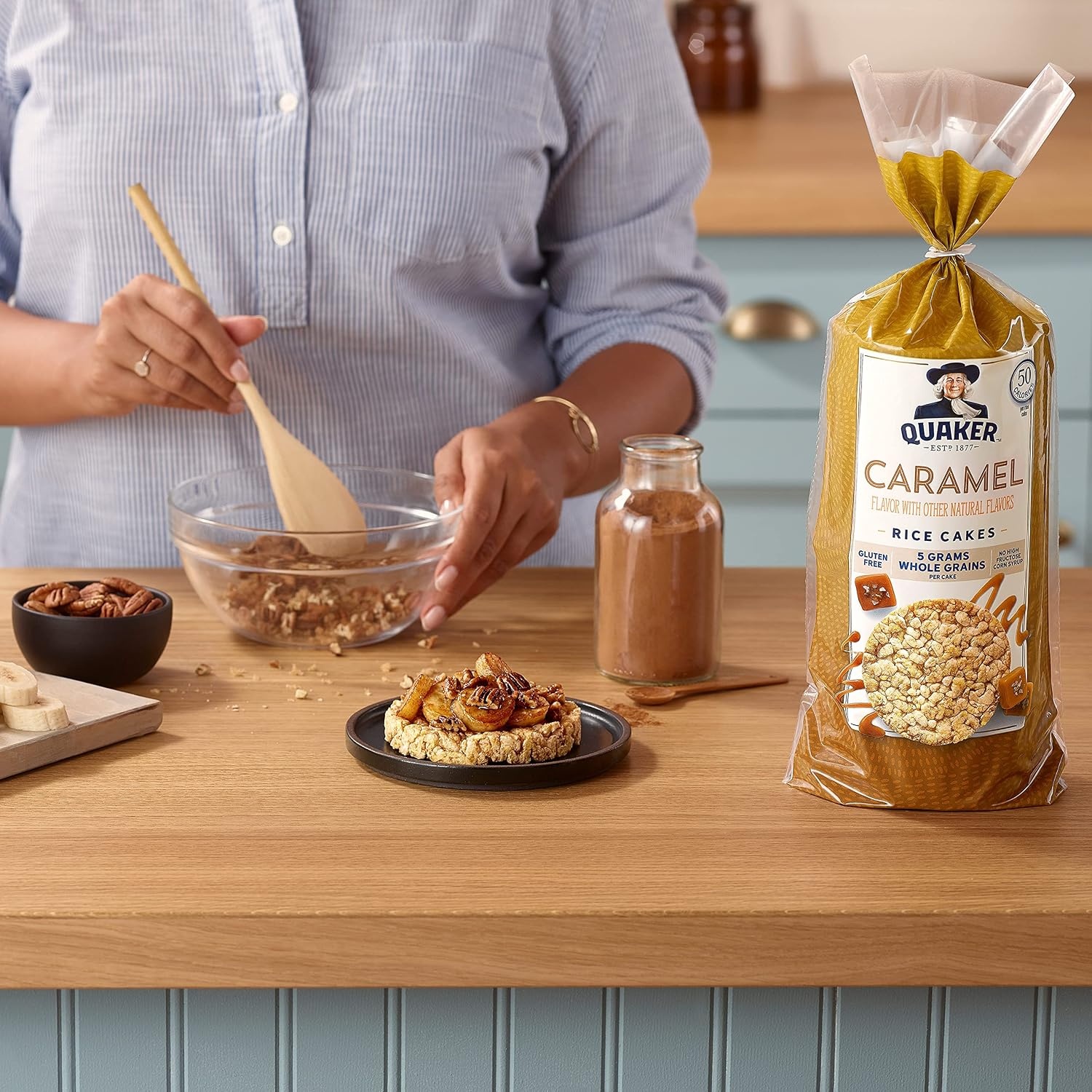 image:imageQuaker Rice Cakes Caramel 65 OzCaramel