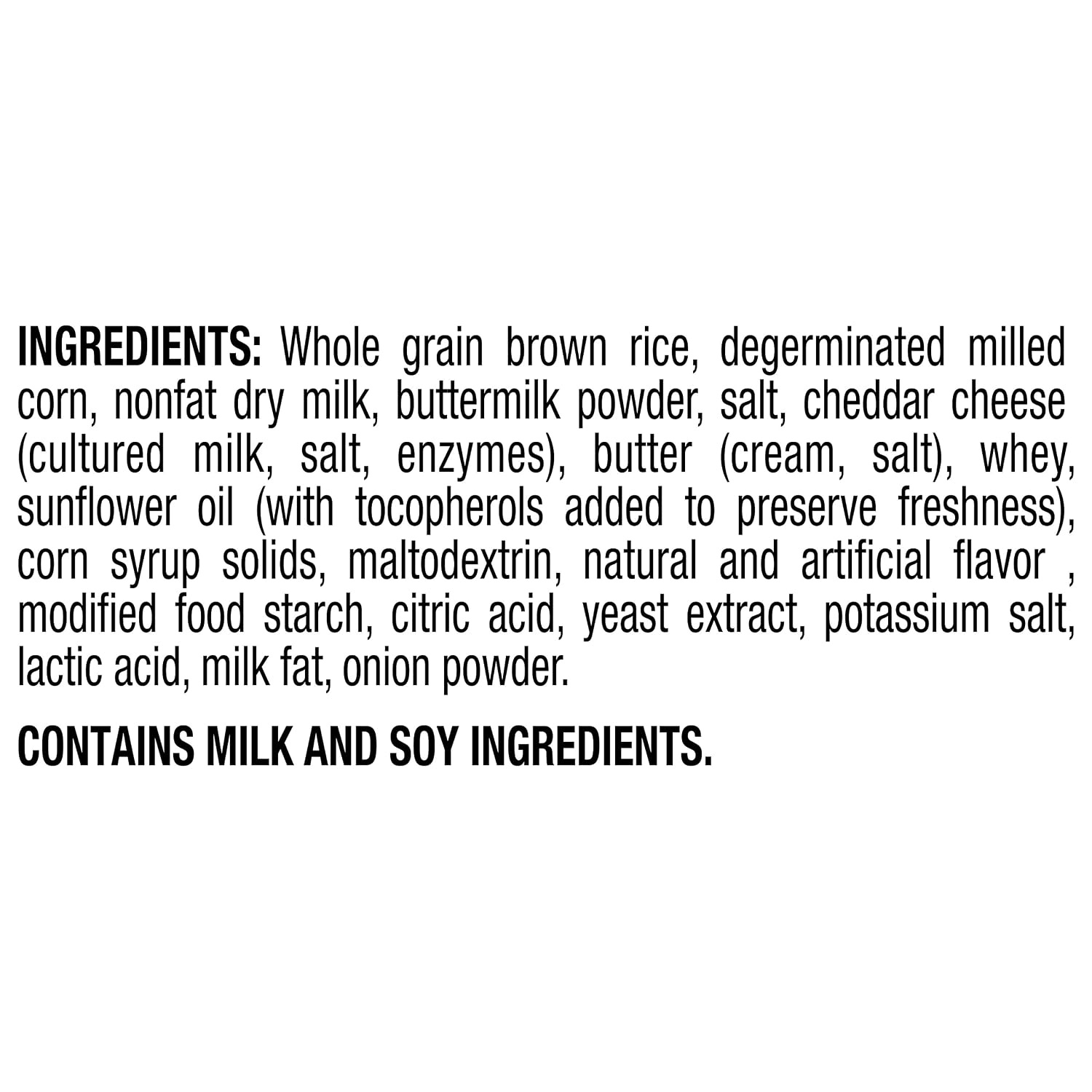 image:imageQuaker Rice Cakes Chocolate Crunch 723 ozWHITE CHEDDAR