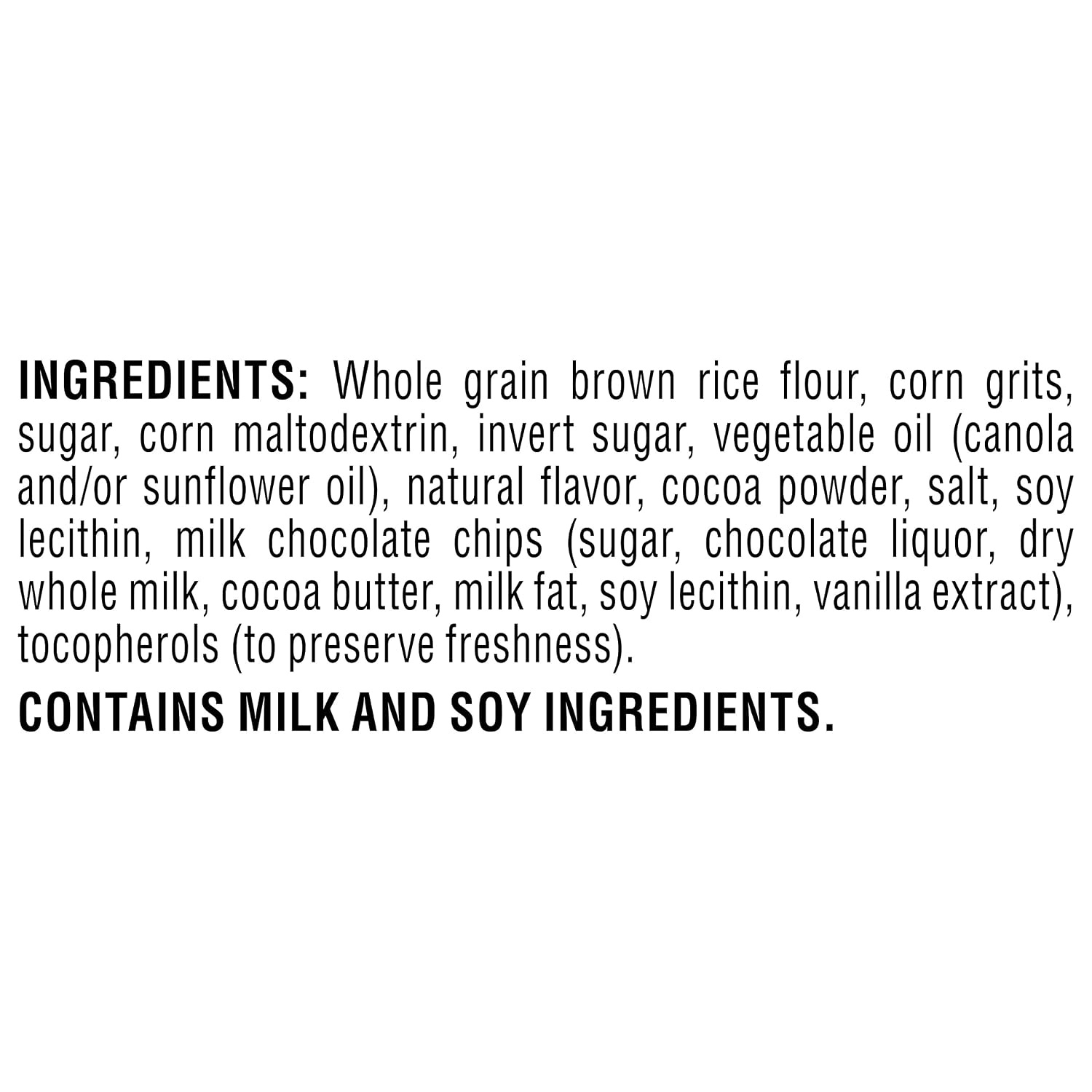 image:imageQuaker Rice Crisps Chocolate 352 oz Bag Packaging May Vary