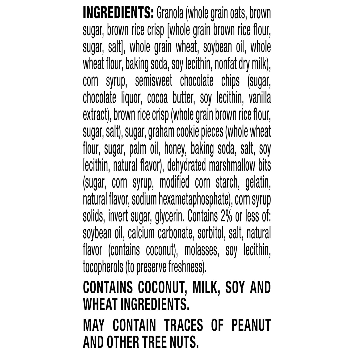 image:imageQuaker SMores Granola Bars 084 Oz 8 Ct