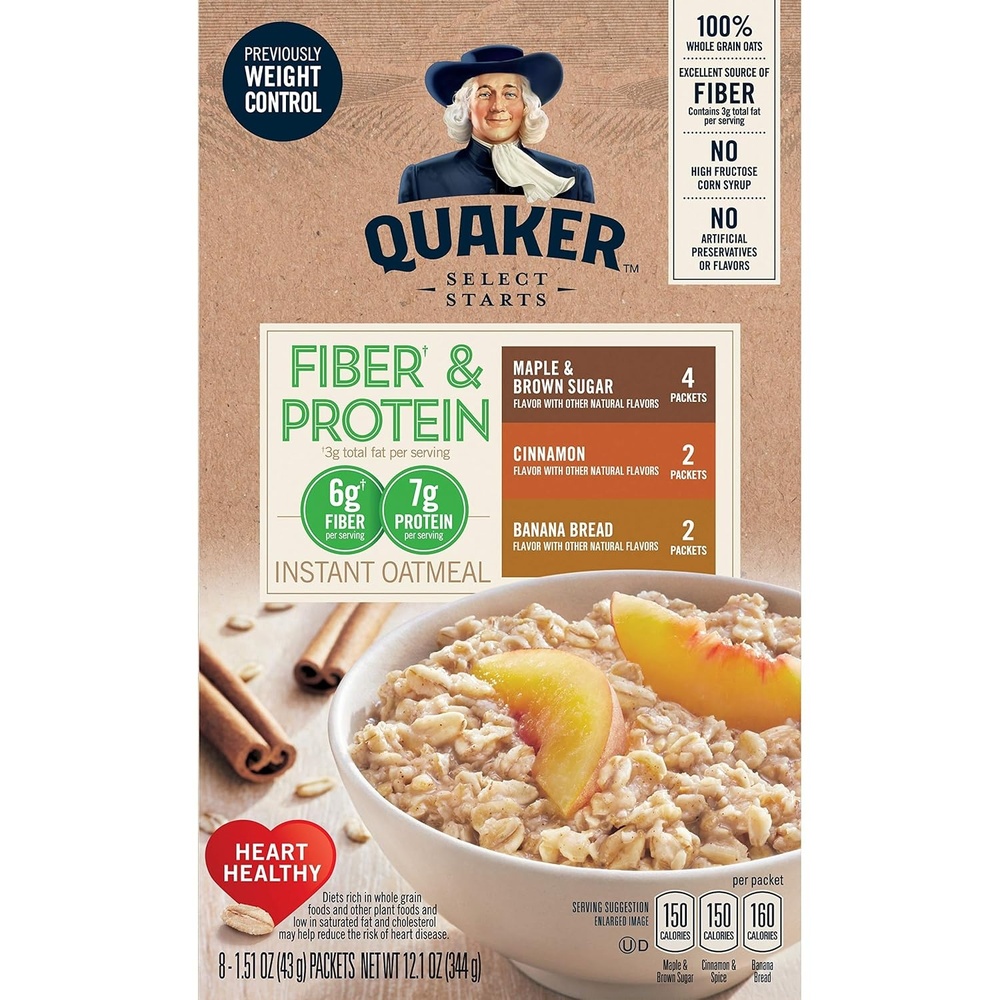 image:imageQuaker Instant Oatmeal Gluten Free Maple amp Brown Sugar Breakfast Cereal 121 Oz Pack of 6Banana Bread