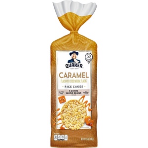 Quaker Rice Cakes, Caramel, 6.5 Oz(Caramel)