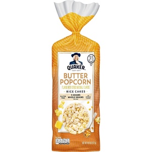 Quaker Rice Cakes Chocolate Crunch, 7.23 oz(Butter)