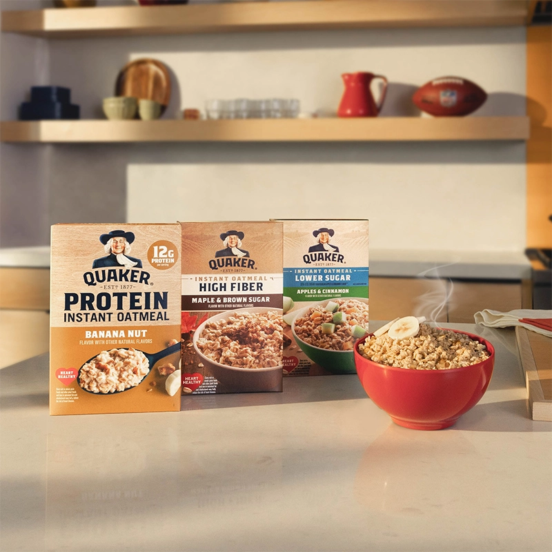 Quaker Official Store | Oatmeal, Oats, Rice Snacks & Cereal